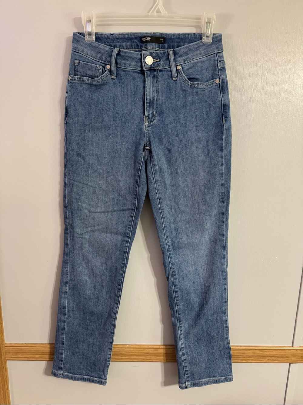 Simply Vera by Vera Wang Everyday Mid-Rise Women's Skinny Jeans Size 2 Capri